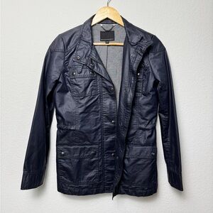 Banana Republic Navy Trench Jacket